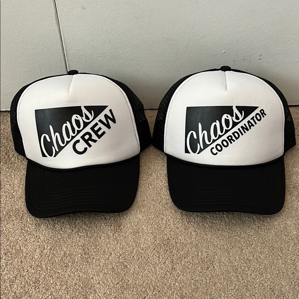 Trucker Hat Set - “Chaos Crew” & “Chaos Coordinator”